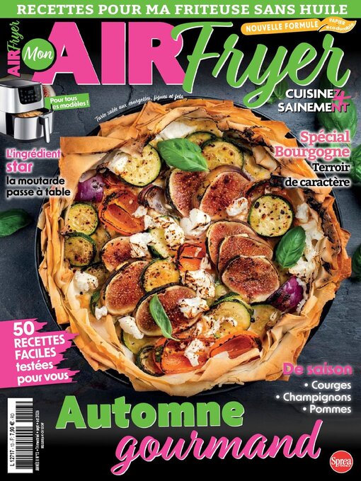 Cover image for Recettes pour ma friteuse sans huile